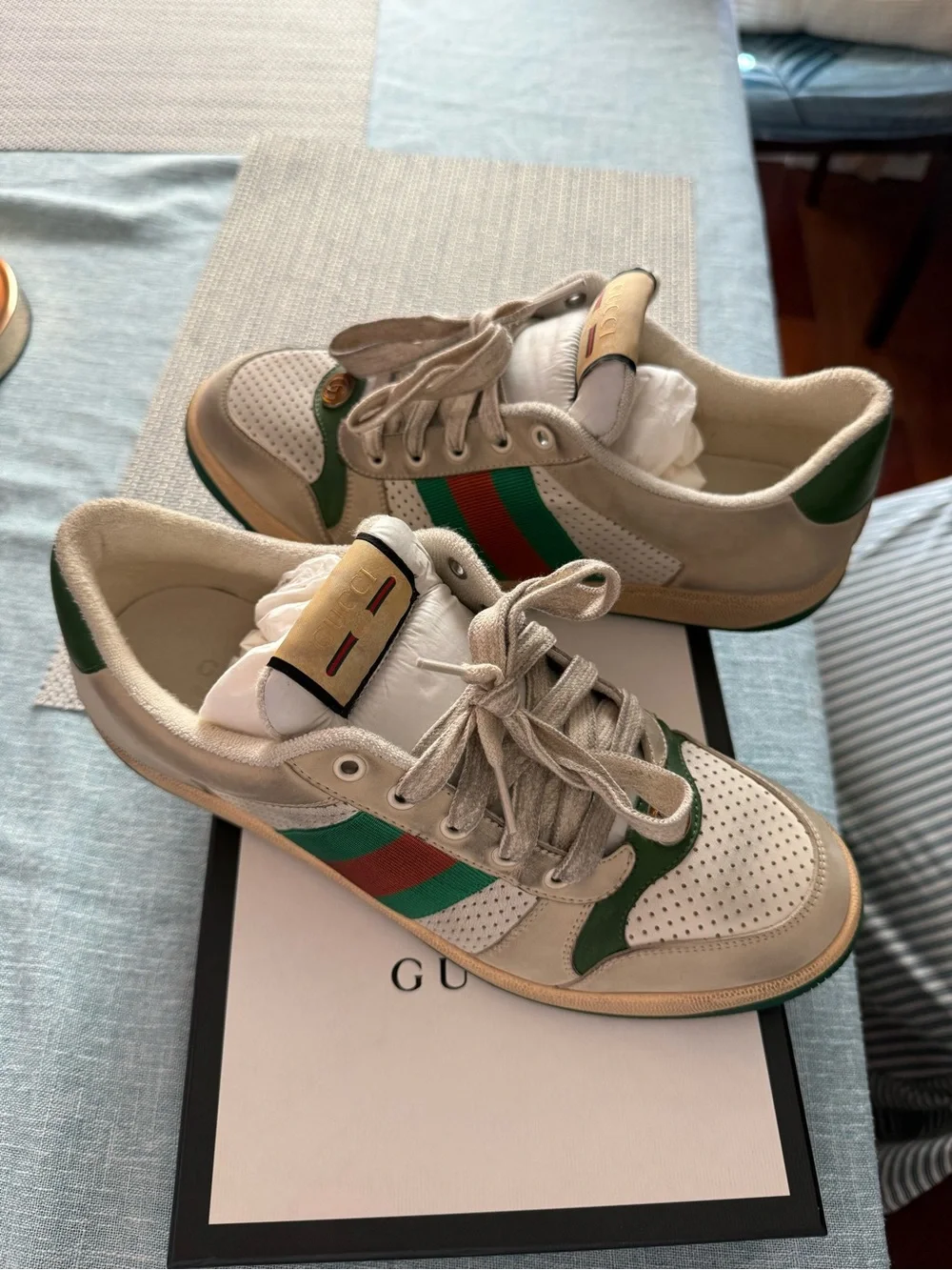 Gucci Screener Distressed